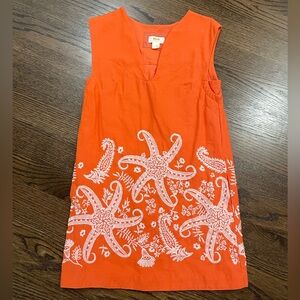 Maeve orange tunic dress